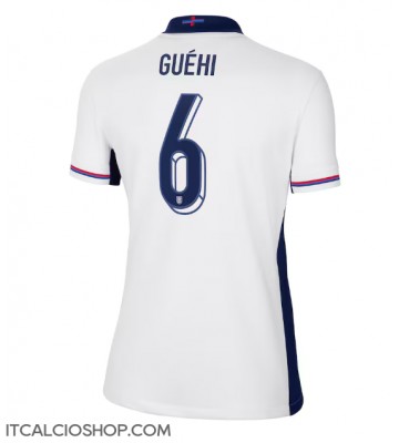 Inghilterra Marc Guehi #6 Prima Maglia Femmina Europei 2024 Manica Corta